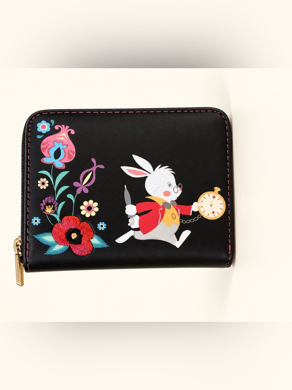 Alice in wonderland rabbit Wallet